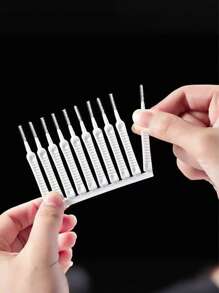 20/10pcs Bathroom Shower Head Cleaning Brush Washing Anti-Clogging Small Brush Pore Gap Cleaning Brush Keyboard Mobile Phone Hole Pore Gap Washing Tools