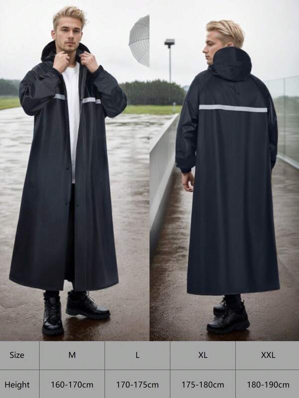 Fashion Rain Coat Rain Coat For Men Waterproof High Quality Fabric Raincoat Outdoor Loose Rain Jacket Multi Functional Raincoat Raincoat Poncho Travel Climbing Raincoats Universal Rain Coat Summer Cooling,Beach,Travel