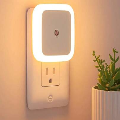 6颗LED方形氛围夜灯，适用于儿童房、节日装饰、家居装饰、墙面装饰、厨房装饰、游戏室装饰、派对装饰、生日派对、婚礼装饰、卧室、书房、浴室、毕业派对、露营装饰、学校、餐厅、酒吧、花园派对等场合。