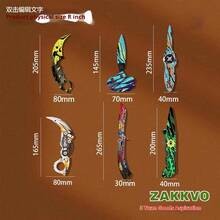 2025 New 3pcs Wooden Model Kit - Handmade Puzzle 3D Toy For Boys - Claw Knife, Flick Knife, Military Knife - Birthday, Halloween, Christmas, Holiday Gift - Perfect Present - Multicolor - View 4