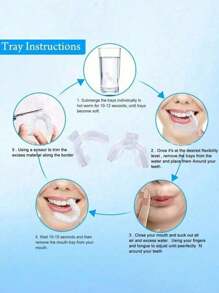 4pcs Teeth Grinding Protection Set, Minimalist And Practical Multipurpose