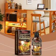 Compre 1 pieza de 100ml de Limpiador de piso - Eliminación de manchas, desengrasado para limpiar pisos de baldosas y madera, pulido y abrillantado (se enviará la versión nueva o la versión antigua al azar) Aceite para pulir muebles de madera