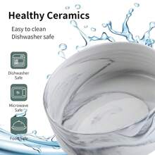 Elevated Raised Cat Bowl Ceramic Dog Bowl For Small Medium Dogs Food Water Bowl With Stand Heavy Weighted Pet Feeding Bowl Ceramic Dog Dish Marble