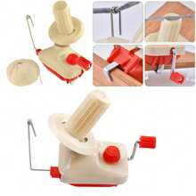 Hand Operated Yarn Ball Winder Manual Wool Yarn String Winder With Tabletop Clamp - Multicolor - View 7