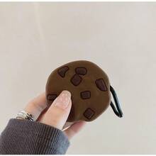 Silicone Case Protective Cover With Cute Cartoon Design For  Galaxy Buds FE And Pro And 2 Series And Live With Carabiner - Cookie - View 2