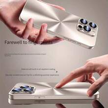 GOKIKASIYI 高品质激光极光 CD 彩色哑光金属带高清玻璃镜头膜全新防摔手机壳适用于 17、16、15、14、13、12、11 系列
