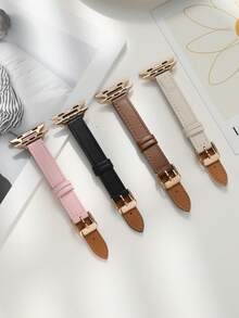 纤薄真皮表带，兼容 Ultra 2 系列 10/9/8/7/6/5/4/3，表带尺寸：44/40/45/46/41/42/49/38 毫米 - 彩色 - 查看 4