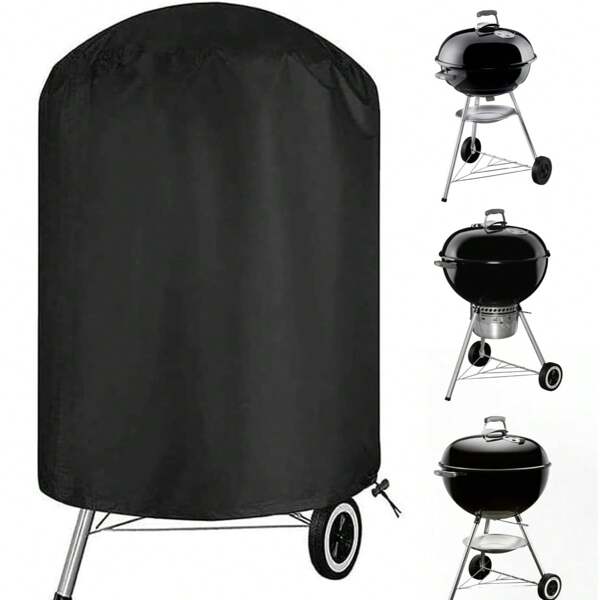 Oversized Heavy-Duty Grill Cover Suitable For Large Gas Grill, Flame Broiler And Commercial Style Barbecue, With Adjustable Buckle, Elastic Hem, Suitable For Outdoor Grilling All Year Round