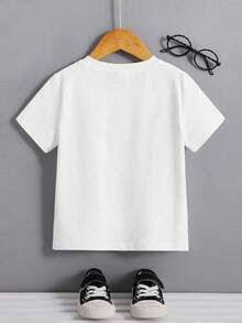 Kids T Shirt Cute American Eagle Wearing USA Flag Sunglasses Fun Boys Girls Summer Tee Gift Cool Graphic Top Fashion Casual Kidswear  Youth Apparel - 白色 - 查看 5