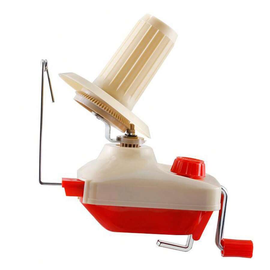 Hand Operated Yarn Ball Winder Manual Wool Yarn String Winder With Tabletop Clamp - Multicolor - View 1