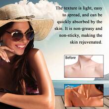 OUHOE Dark Tanning Lotion Promote Dark Summer Outdoor Prevent Sunburn Light Texture Even Tan Moisturizing Refreshing Not Greasy Or Sticky Face Body Care - 咖啡棕 - 查看 5