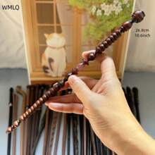 Warner Bros 2 piezas Varita oficial de Warner Bros. Harry Potter, Varita de Hermione, Varita mágica de Ron, Varitas de personajes de la serie de películas de Harry Potter, hechas de resina con núcleo de metal, accesorios de disfraz de Halloween, accesorios de escenario, regalo de Navidad, adecuado para la colección de fans de Harry Potter