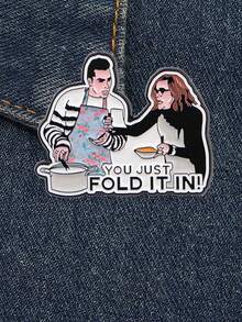 1 chiếc ghim cài áo tráng men hài hước, hình cây, có thể ghim lên ba lô, quần áo, phụ kiện, phụ kiện thời trang, quà tặng cho bạn bè. - Nhiều màu - Xem 5