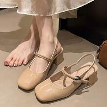 Women Heeled Sandals - 黑色 - 查看 3