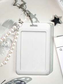 حامل بطاقات أسود مع تعليقات نجمة وخرز مزيف، يمكن استخدامه كزينة للحقيبة أو كسلسلة مفاتيح أو لحفظ بطاقات الهوية وبطاقات العضوية والصور وبطاقات العنوان، وكغلاف واقي. مناسب للاستخدام اليومي أو للزينة أو كهدية لأصدقائك وعائلتك وأحبائك في مناسبات مثل عيد الحب وعيد الميلاد وعيد الأم وبداية العام الدراسي - متعدد الألوان - مشاهدة 14