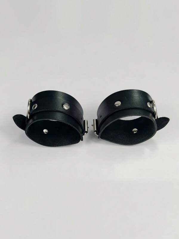 Set de 1/2 piezas de esposas sexy, abrazaderas para tobillos, accesorios de disfraz para mujeres y hombres