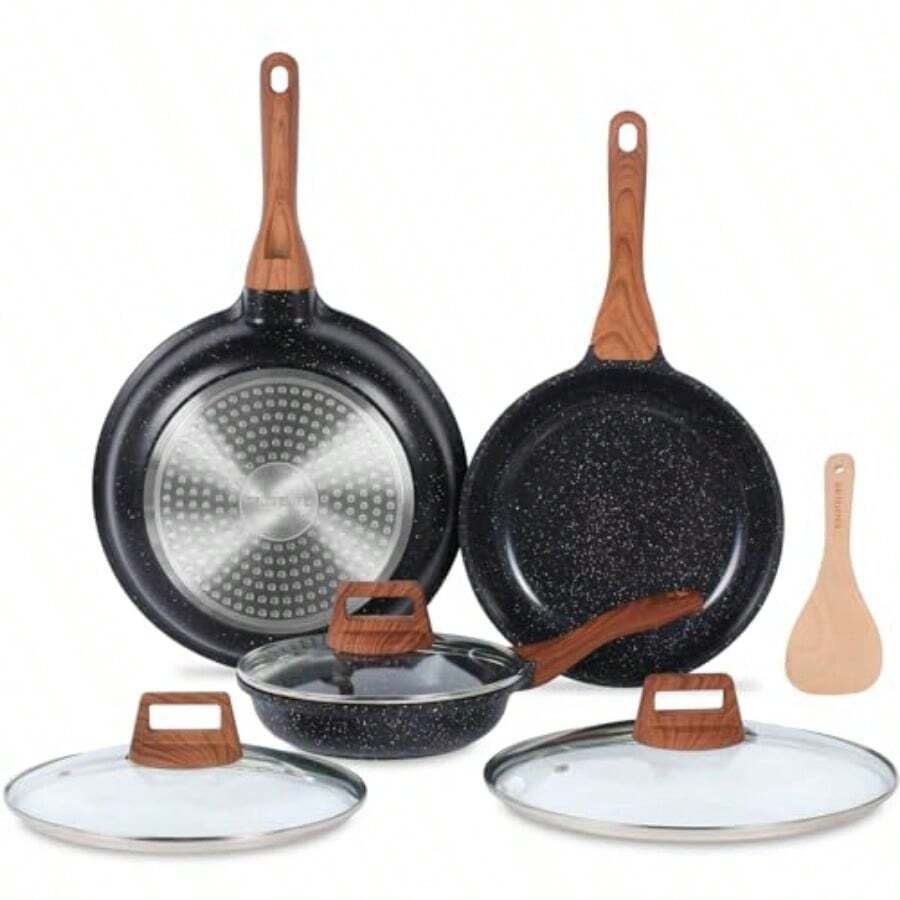 Joseph Joseph Nest 5 Compact Stacking Utensils Kitchen Tool Set With Magnetic Storage Stand Organization Dishwasher Safe Black Stainl Steel Gift - 黑色 - 查看 1