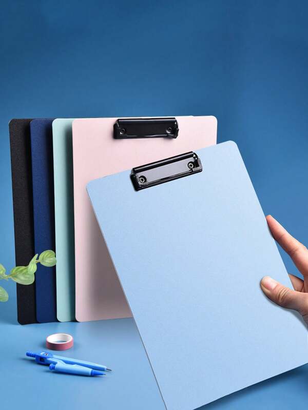 1piece A4 Clipboard For Students And Office Use,File Clipboard,A4 Paper Clipboard,File Folder,School Supplies,Back To School