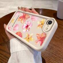 Suitable For IPhone SE (2022) Phone Case Sky Eye Ladder Pomegranate Flower Unique Anime Fashion Simple  High Quality Soft Cartoon Playful Durable Girls Personality Protection Design Air Cushion Japanese Style Popular Korean Version Non-Slip Fun Fresh Youth Casual Gift Cute Elegant Versatile Funny Texture Graffiti Exquisite Shockproof Anti-Dirt Cute No Collision Creative INS Style Lightweight Durable High Appearance - 黑色 - 查看 5