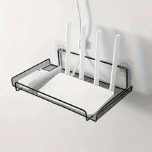 投影仪浮动搁板、金属Wifi路由器搁板、有线电视盒壁挂架、DVD播放器搁板、电视盒/游戏机/音箱电视壁挂架、壁挂浮动架/支架/支架 - 彩色 - 查看 8