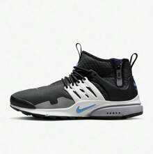 Nike 男款 Air Presto Mid Utility 圓頭繫帶 中幫 運動休閒 緩震輕便透氣跑步鞋