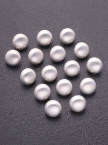 20pcs 10mm Round Sewing Metal Buttons Mushroom Buttons For Clothing Dress Accessories Scrapbooking Garment Decorative DIY Crafts Tool
