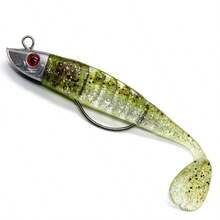 10cm 15.5g 13cm 26g T Tail Soft Lure Jig Head Soft Fishing Lure With Barbed Hook - Multicolor - View 17