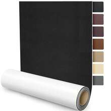 118 Inch Self-Adhesive Leather Repair Patch Tape - Black/Brown Faux Leather Sticker, Suitable For Sofa, Bench, Furniture, Car Seat, Chair, Jacket, Bag (PU Vinyl) - Multicolor - View 9