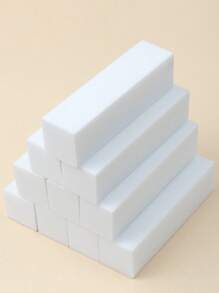 10/6/2 件指甲抛光块,适用于水晶甲和天然甲,4 面打磨抛光块,适用于凝胶甲,指甲油抛光锉刀套装,专业美甲抛光机抛光块,散装中粗砂