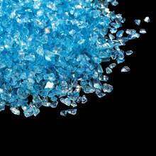20 Grams 0.7oz AB Colored Crushed Glass For Resin Art DIY,Broken Fire Glass Pieces For Tabletop Fire Pit,Crafts,Home Decorations Vase Fillers