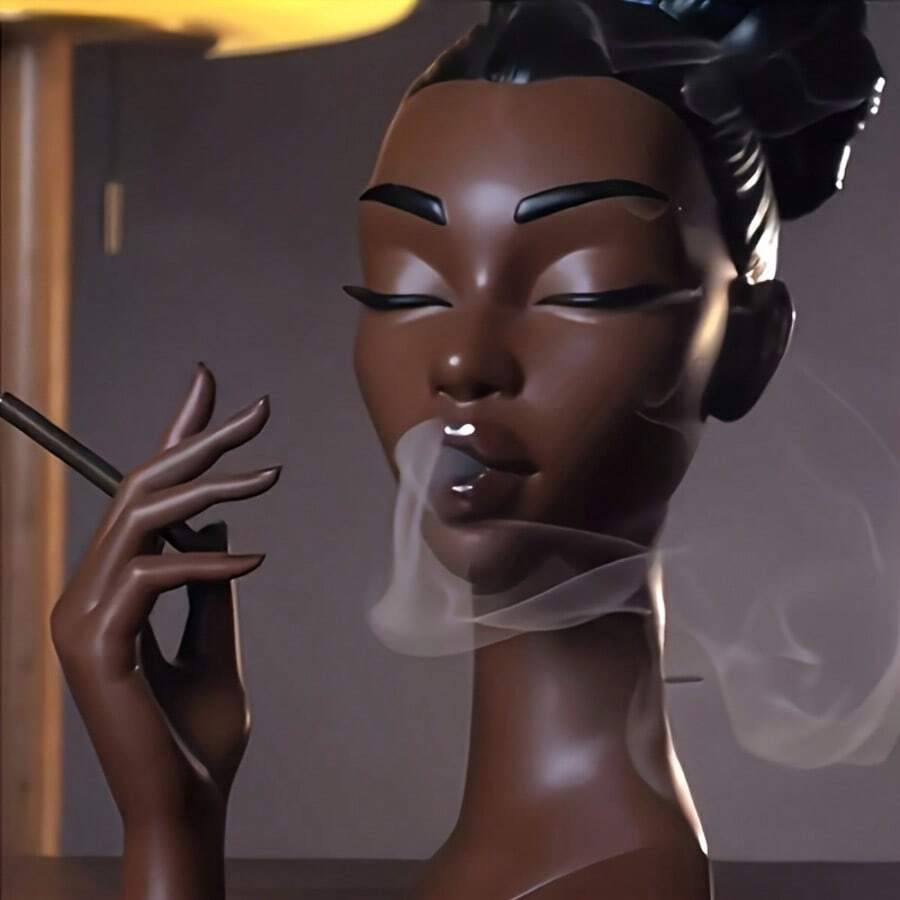 优雅的树脂香座，带有女性轮廓设计 - 多功能香薰扩散器，适用于家庭和办公室装饰，是芳香疗法和放松的理想选择，是室内或室外使用的独特礼物 - 彩色 - 查看 1