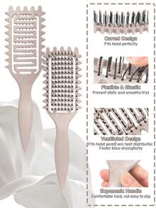 Curl Defining Brush, Curl Hair Brush,For Combing And Shaping Men's And Women's Curls To Reduce Pulling,Designed By Candybrush,Hair Brush,Comb,Hair Tools,Hair Products And Accessories For Barber Salon Beauty Travel Essentials,Back To School,Travel Holiday Essentials,Hair Accessories For Women,Hair Brush,Slick Back Brush,Styling Brush,Curly Hair Brush,Edge Brush,Hair Comb,Brush Hair,Hair Brush Set,Comb Hair,Comb For Curls,Detangling Brush,Hair Brush For Women,Hair,Travel,Hair Products,Hair Tools,Hair Stuff,Barber,Barber Accessories,Barbershop,Hairdressing Equipment - Multicolor - View 5