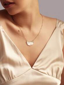 2pcs/Set Vintage Bohemian Style Faux Pearl Decor Art Bridal Wedding Earrings, Modern Bridesmaid Gift - Multicolor - View 8