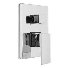 YUNRUX Shower System 30x30cm, Shower Fitting Complete Set Silver Concealed 360° Rain Shower For Houses, Hotels, Schools, Gyms, Swimming Pools, Apartments (Silver)