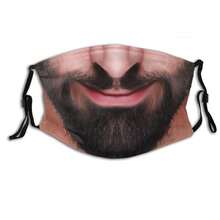 1pc 3D Personalized Funny Face Expression Masquerade Mask, Face Mask For Winter Riding, Party Decoration, Gift - Multicolor - View 3