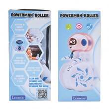 POWERMAN® Roller - Perfectly Balanced One-Wheeled Robot With Sound And Light Effects - Blue and White - View 7