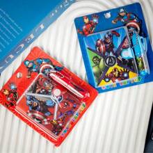 Disney 1/2 buc Caiet cu desene animate Disney, Caiet pentru studenți, Caiet Marvel Set cu pix, Papetărie cu pandantiv, Carte de materiale, Blocnotes, Papetărie școlară, Premii pentru studenți, Blocnotes pentru petreceri, Rechizite de papetărie școlară, Specific biroului, Pix pentru examen
