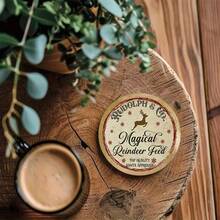 1 Set Of 6 Pieces Merry Christmas Wooden Coasters - Fun And Christmassy Coasters For Coffee, Tea And Drinks - Perfect Home Decor Gift For Parents And Friends, Christmas, Christmas Decor, Christmas Gifts, Home Decor, Holiday Decor, Kitchen Accessories, Kitchen Decoration,Coaster Set,Coasters Drink Coasters,Coaster For Cup At Home,Choice Of 1 Or 31 Sets