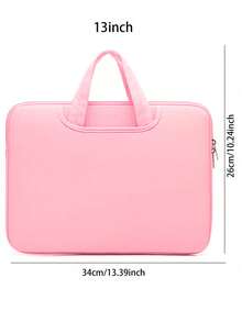 1 件简约轻便大容量笔记本电脑斜挎包，适合 11 英寸/13 英寸/14 英寸笔记本电脑、平板电脑、硬盘、充电器、旅行友好型电脑手提包，适合返校学校用品包，适合学校工作笔记本电脑包，适合女士 Mac Book Casemacbook Case 大学必备笔记本电脑内胆包 - 彩色 - 查看 22