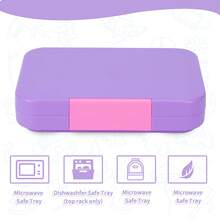 Tritan Material 1000ML Bento Lunch Box, Leak-Proof, Microwave/Dishwasher Friendly, Back To School - Multicolor - View 7