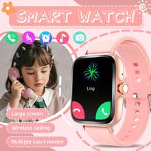 SIMSONLAB Smartwatch, kabellose Anrufe/Wählen, verschiedene App-Benachrichtigungen, geeignet für Männer und Frauen, Sportuhren, individuelle Hintergrundbilder