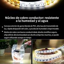 Espejo redondo pared F005-89 luz cálida 60cm diámetro eléctrico marco nude elegante moderno ideal tocador baño decoración - Tipo de Enchufe A USA (110-127V) - Ver 7