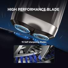 ENCHEN 剃须刀迷你磁性剃须刀头剃须刀防水电动便携式旅行剃须刀男士迷你 6