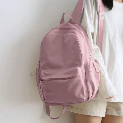 Multineos Comercial Mochila Escolar De Grande Capacidade Para Estudante Feminina Masculino Nylon Impermeavel