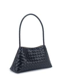 Bolsos de mujer tejidos para debajo del brazo, nuevos de alta gama para 2025, estilo vintage versátil con asa superior y bolso de hombro