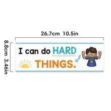 Lachilly 16PCS Growth Mindset Poster Kids English Early Educational Learning Tool Children Preschool Inspirational Quotes Positive Affirmations To Encourage Learning Boost Confidence Develop A Growth Mindset Poster Perfect Classroom Or Home Decor - Multicolor - View 4