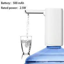 مضخة ماء كهربائية قابلة للطي، قابلة للشحن عبر USB، موزع ماء آلي قابل للطي، مضخة مياه زجاجية قابلة للطي ، تعبئة المياه المنزلية آليًا، مضخة مياه كهربائية محمولة متعددة الاستخدامات - طريقة استخراج المياه المريحة والنظيفة، موزع مياه محمول متعدد الوظائف قابل للشحن عبر USB - مضخة كهربائية آلية، مناسبة للاستخدام المنزلي والمكتبي والخارجي - طريقة استخراج المياه المريحة والنظيفة