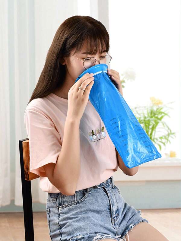 10pcs Portable Anti-Leak Vomit Bags - Comfortable Vomit Bags For Travel, Morning Sickness And Motion Sickness, Convenient, Odor-Resistant And Durable, Essential Household Item For Adults And Pregnant Women