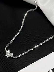 Women Pendant Necklaces - Silver - View 4