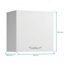 Miroytengo Módulos Individuales y Cocinas Completas en Color Blanco Mate (Cocinas Completas, Cocina 6 Muebles 240 cm) - Blanco - Ver 8
